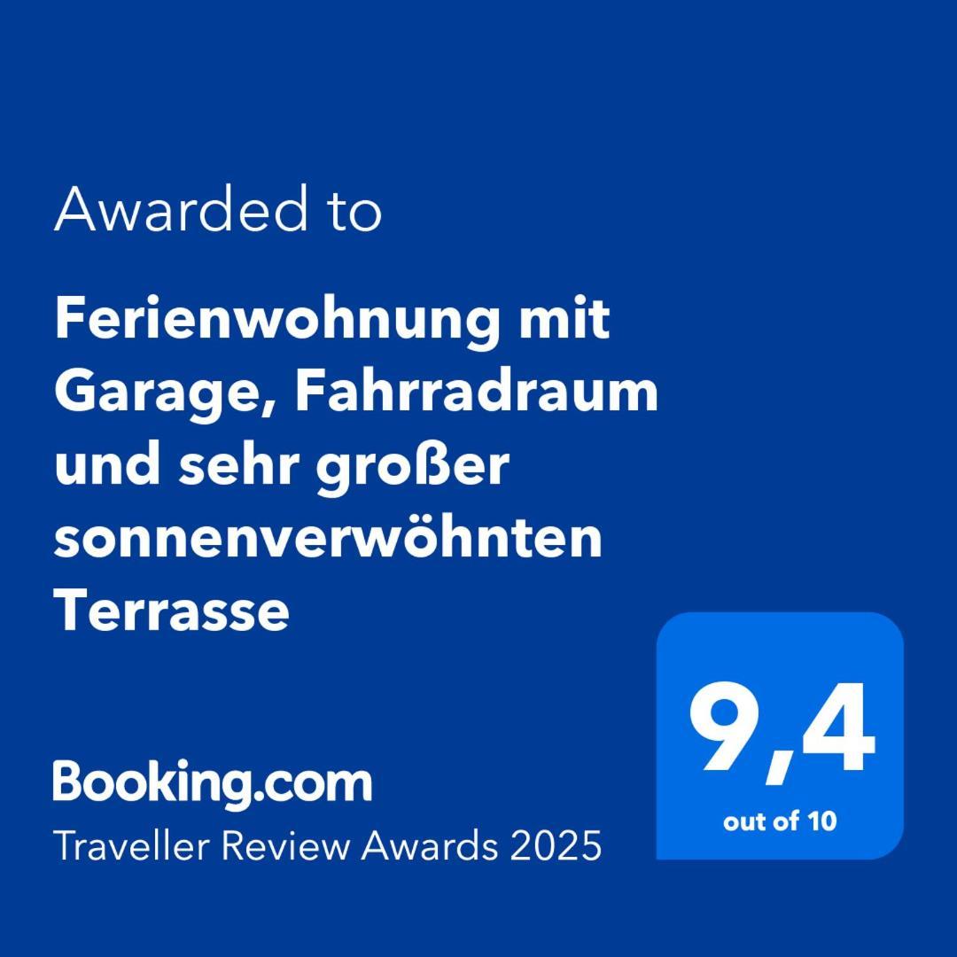 Ferienwohnung Mit Garage, Fahrradraum Und Sehr Grosser Sonnenverwoehnten Terrasse لاغوندو المظهر الخارجي الصورة